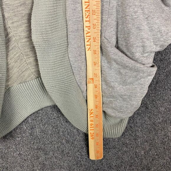 Elizabeth & James Cardigan Women's M/L Medium Large Gray 100% Cotton - Picture 7 of 9